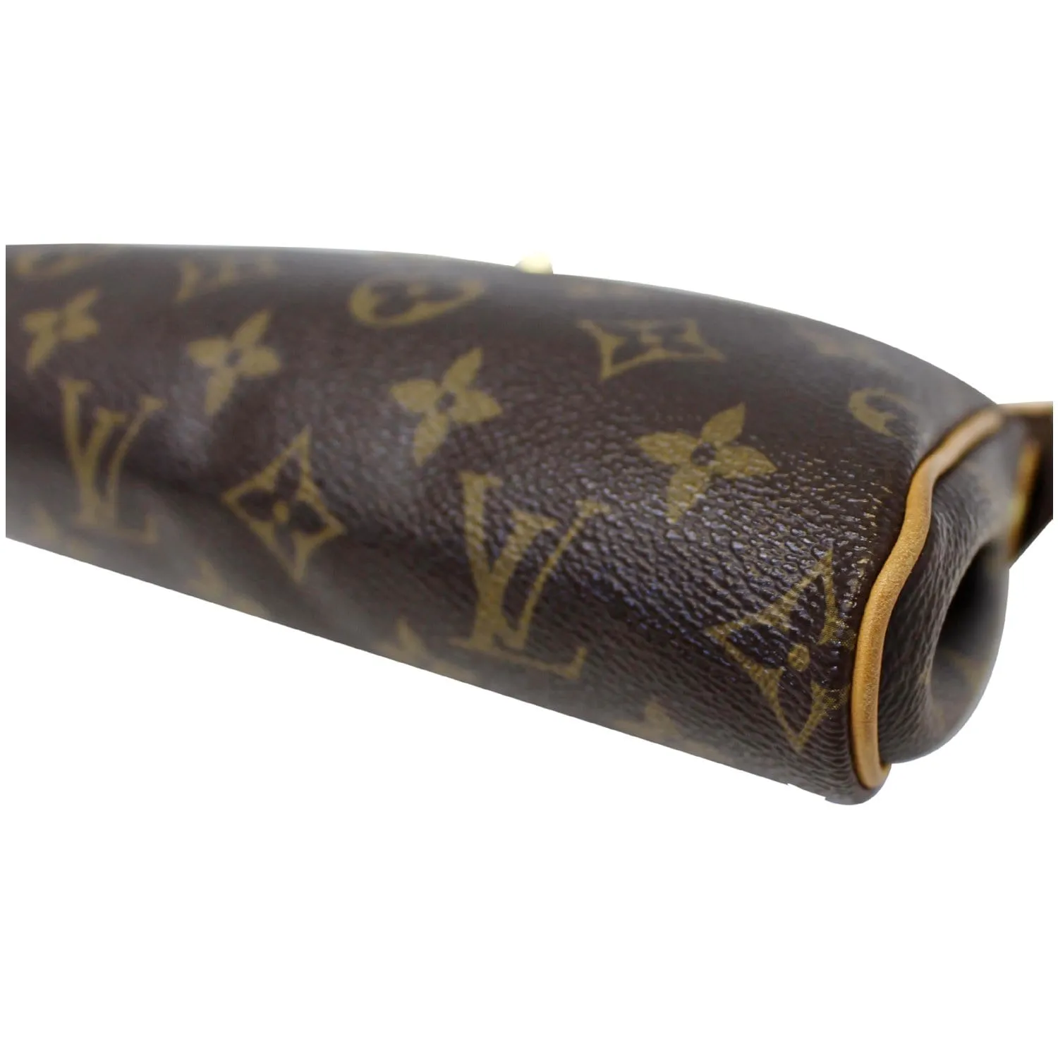 LOUIS VUITTON Pochette Eva Monogram Canvas Clutch Crossbody Bag