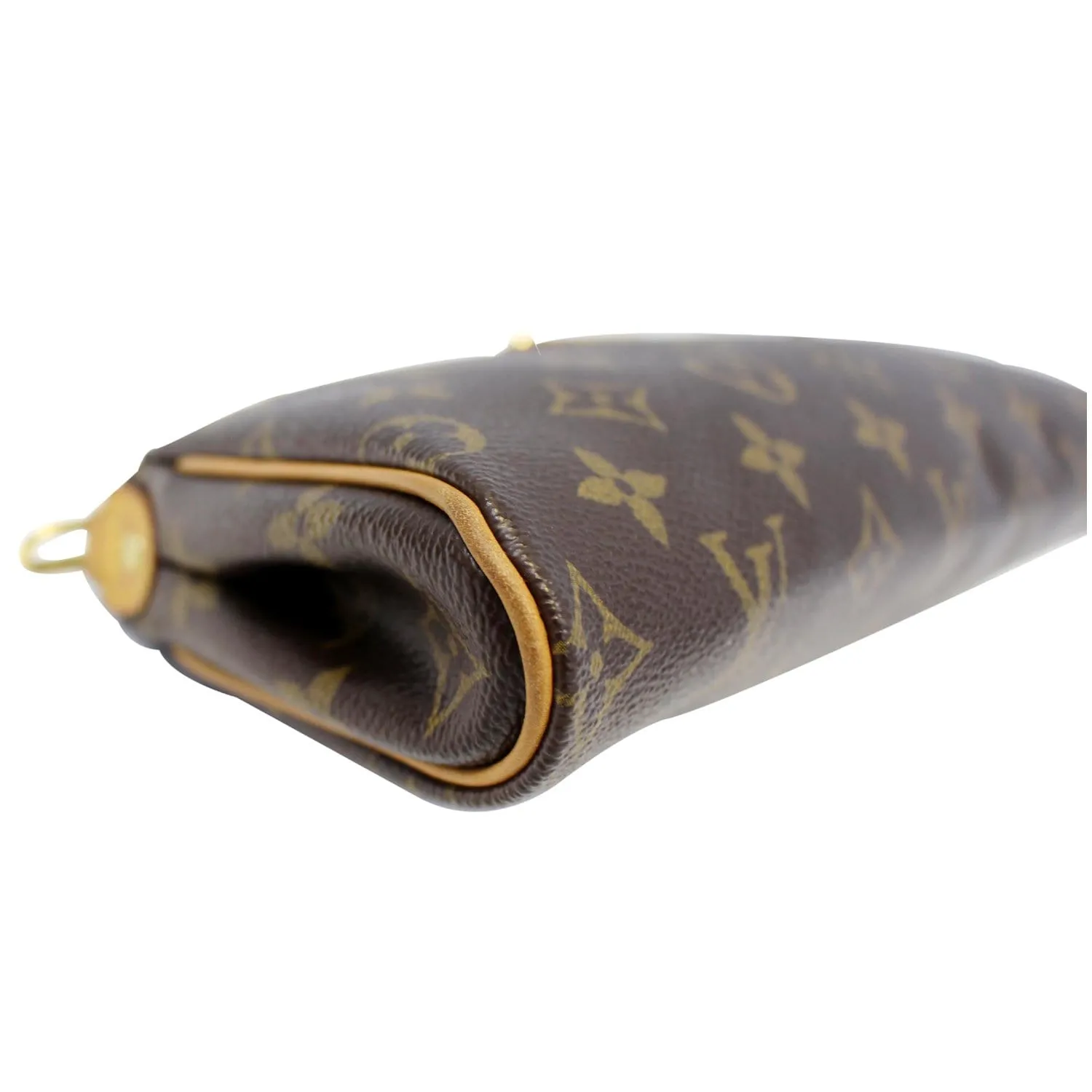 LOUIS VUITTON Pochette Eva Monogram Canvas Clutch Crossbody Bag