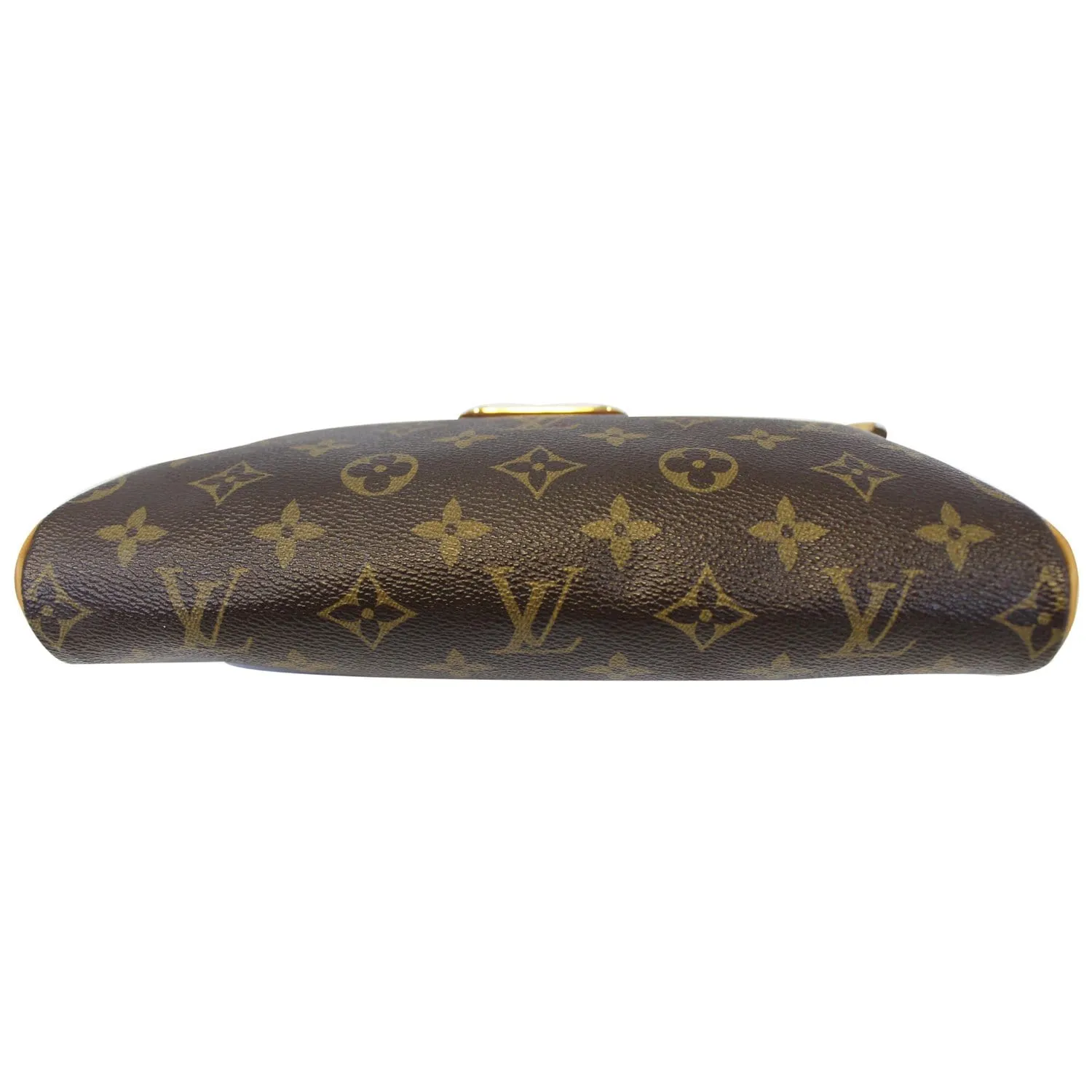 LOUIS VUITTON Pochette Eva Monogram Canvas Clutch Crossbody Bag