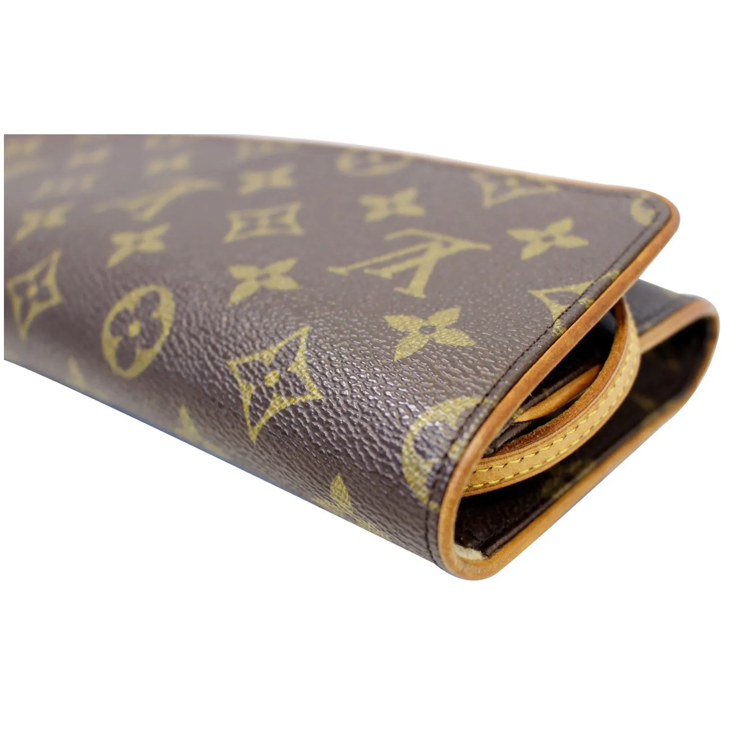 LOUIS VUITTON Pochette Twin GM Monogram Canvas Shoulder Bag