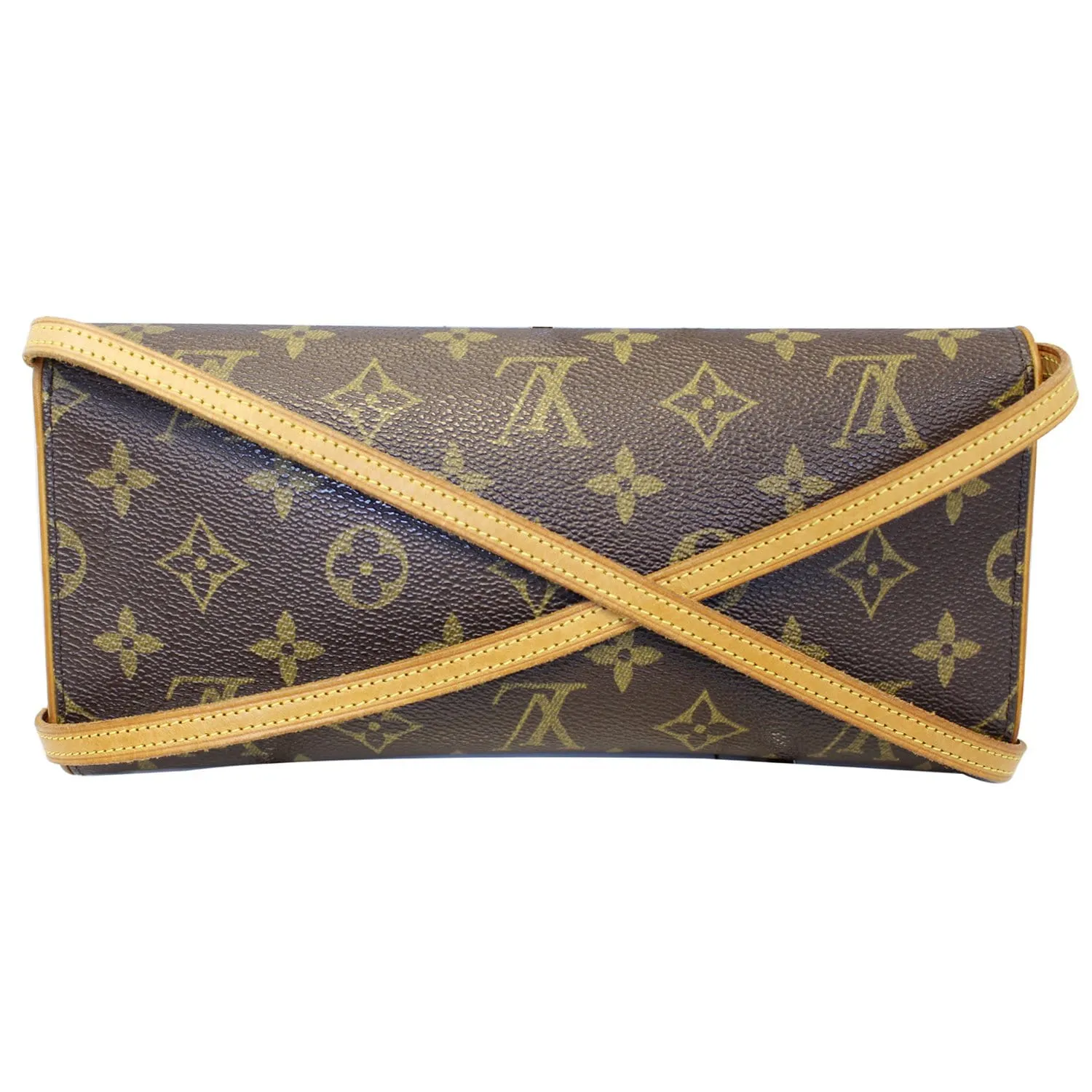 LOUIS VUITTON Pochette Twin GM Monogram Canvas Shoulder Bag