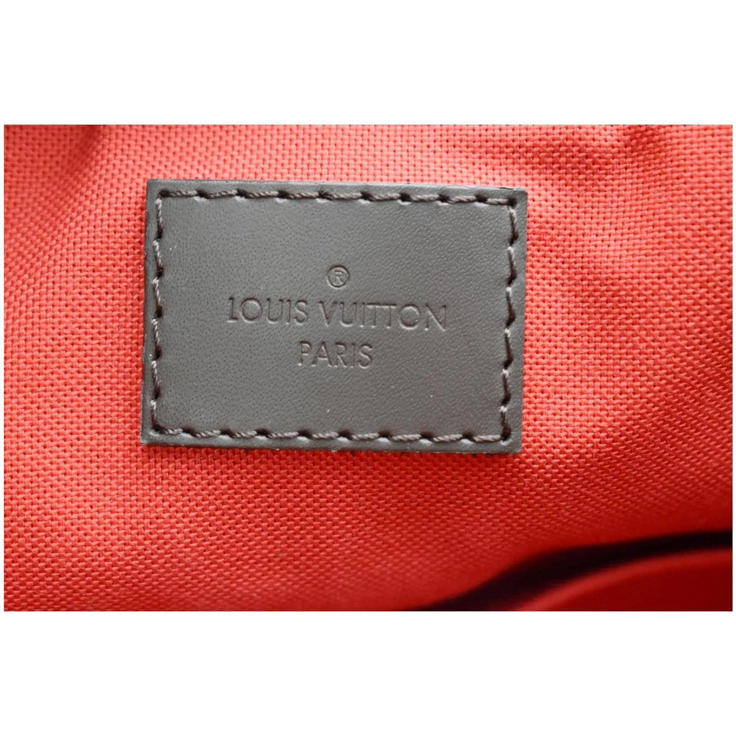 LOUIS VUITTON Siena PM Damier Ebene Shoulder Bag Brown