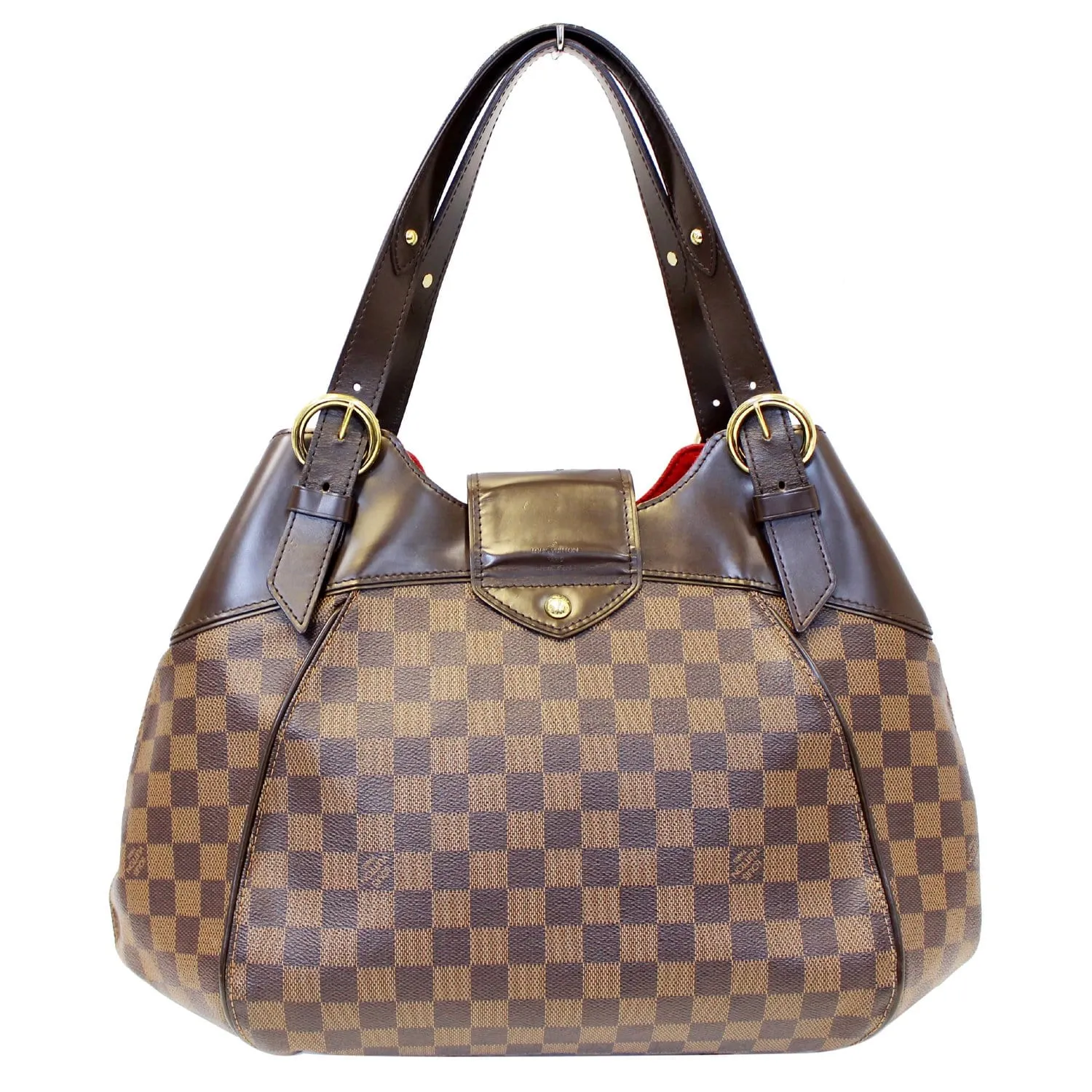 LOUIS VUITTON Sistina GM Damier Ebene Shoulder Handbag