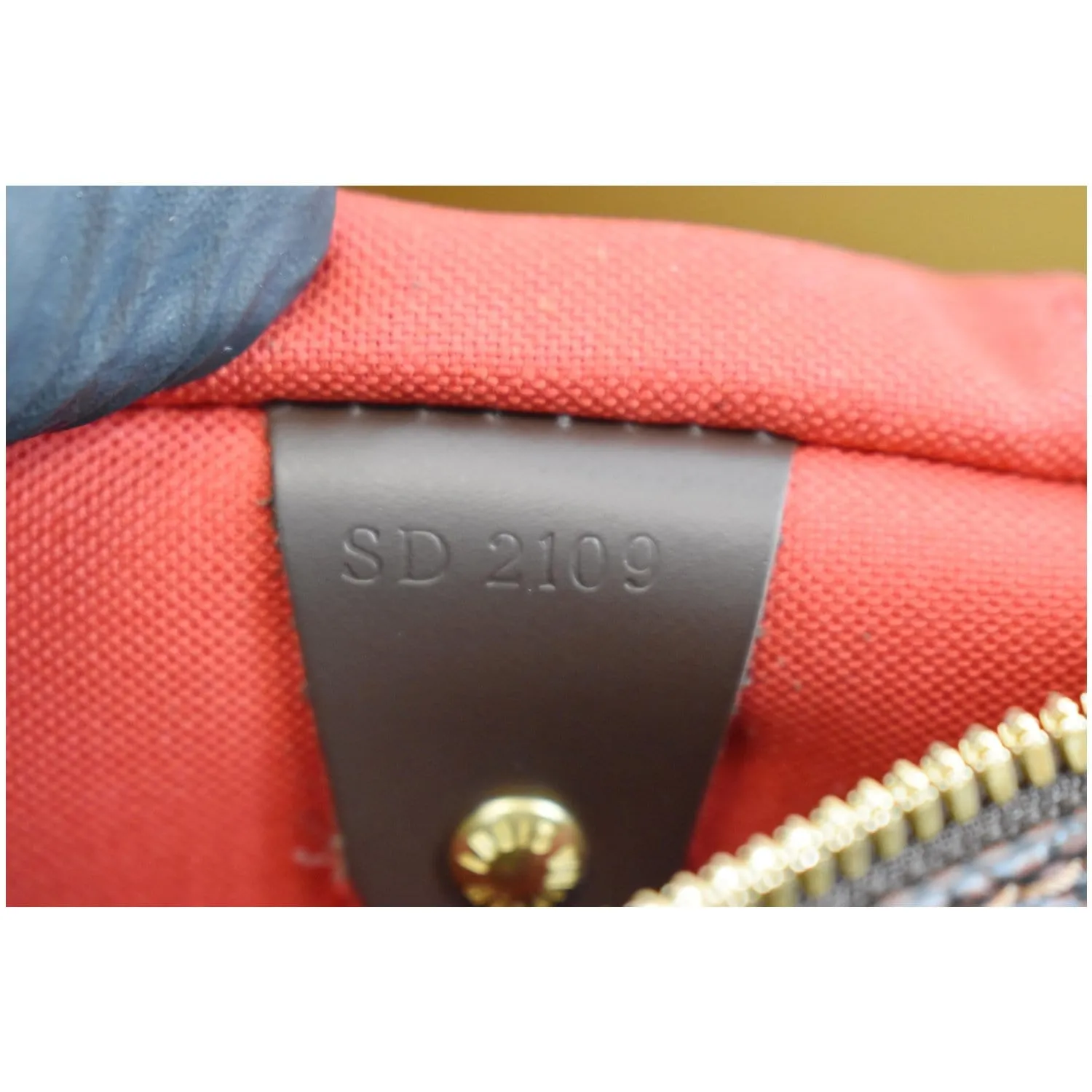 LOUIS VUITTON Speedy 25 Bandouliere Damier Ebene Shoulder Bag Brown