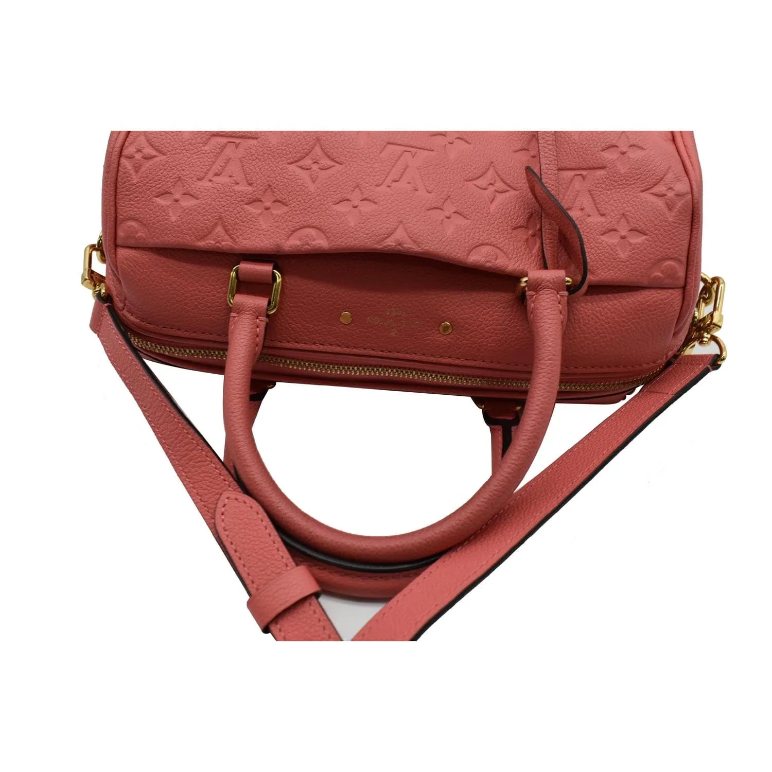 LOUIS VUITTON Speedy 25 Bandouliere Monogram Empreinte Crossbody Bag Blossom - 15% OFF