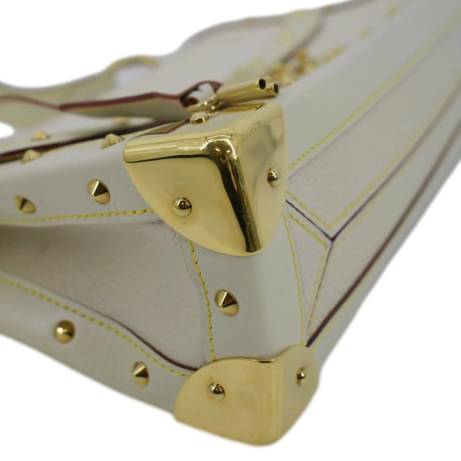 LOUIS VUITTON Suhali Le Talentueux Leather Shoulder Bag White