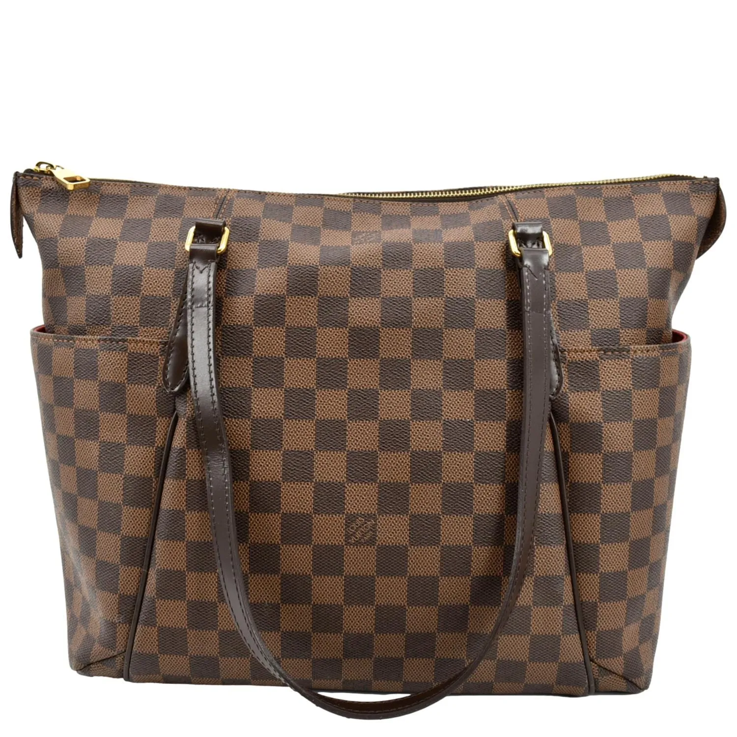 LOUIS VUITTON  Totally MM Damier Ebene Shoulder Bag Brown