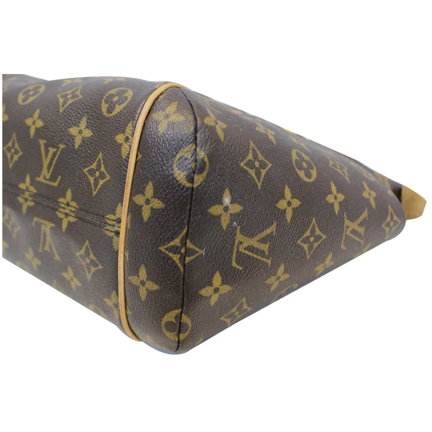 LOUIS VUITTON Totally PM Monogram Canvas Shoulder Tote Bag Brown