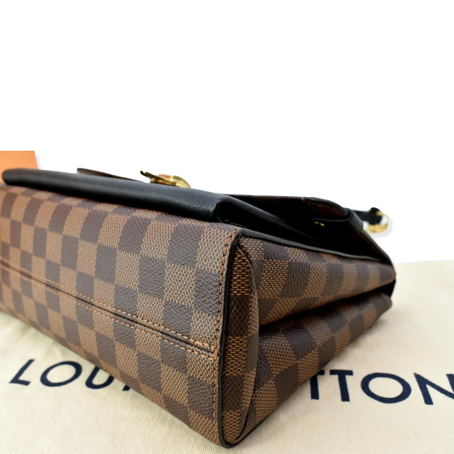 LOUIS VUITTON Vavin PM Damier Ebene Crossbody Bag Brown - Hot Deals