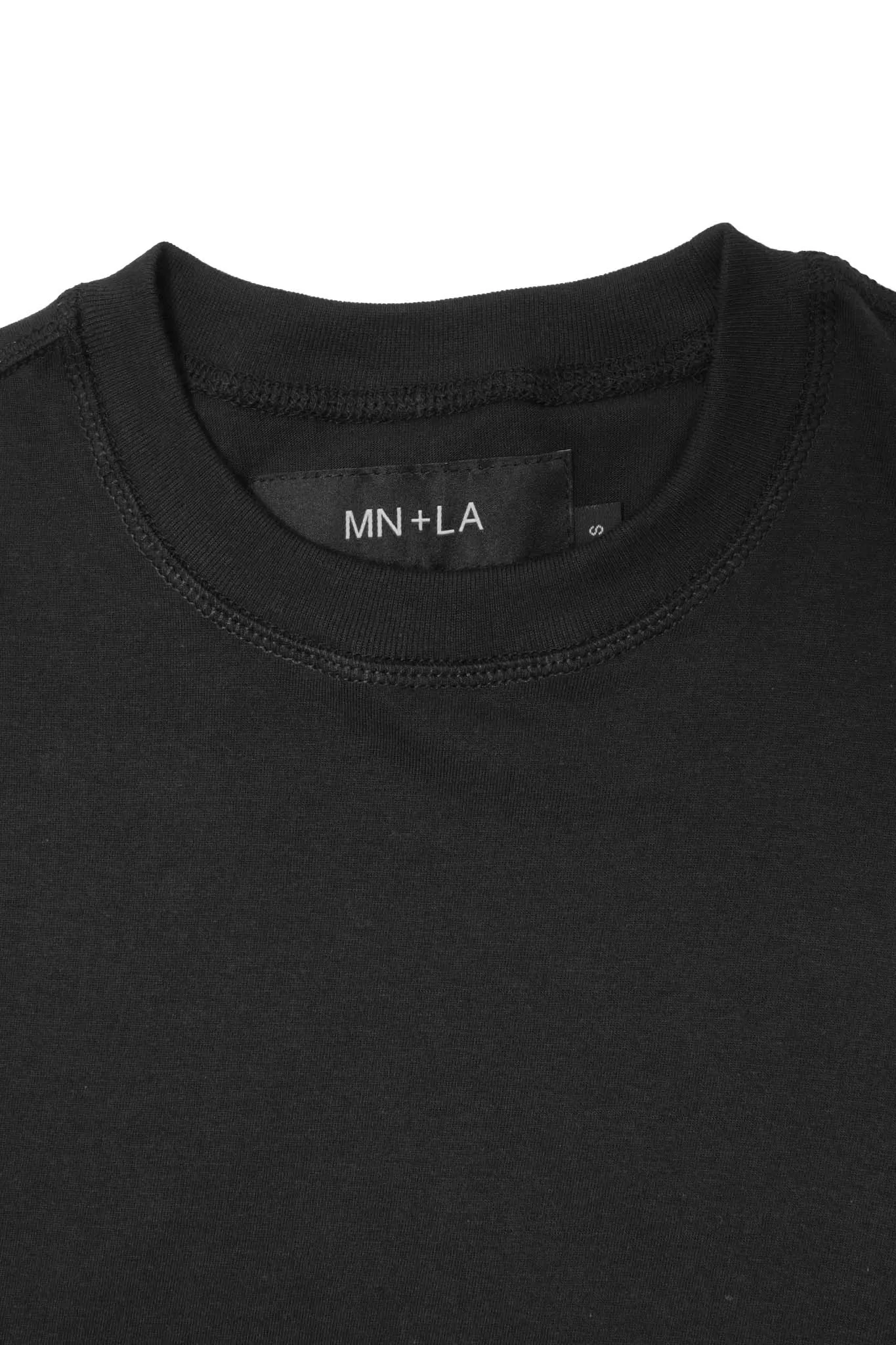 LOUNGE LITE TEE IN CAVIAR
