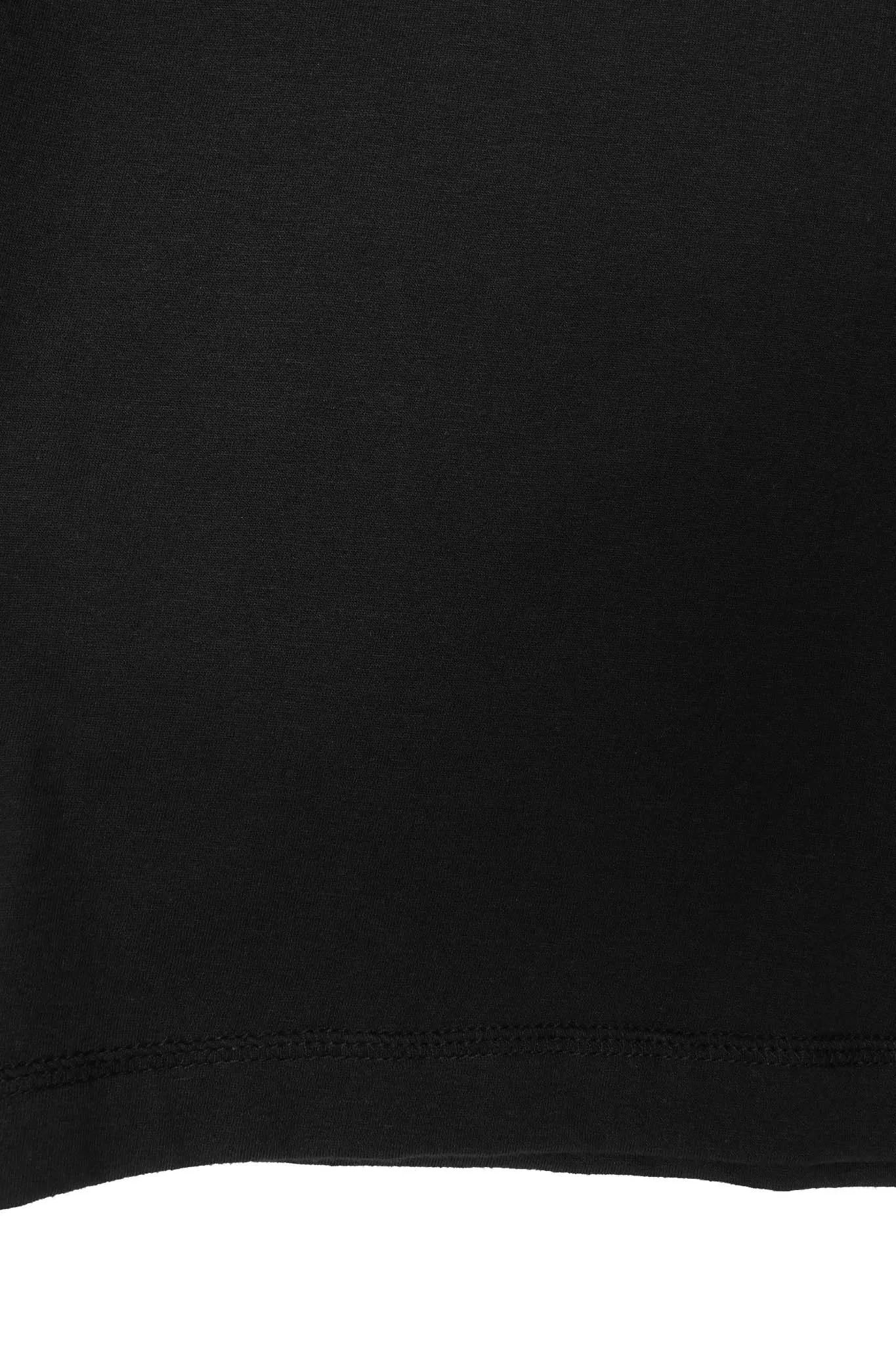 LOUNGE LITE TEE IN CAVIAR