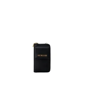 Love Moschino Women's Black Wallet With Zip