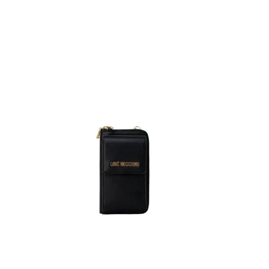 Love Moschino Women's Black Wallet With Zip