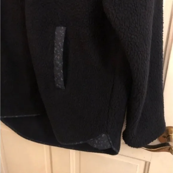 Madewell (Re)Sourced Sherpa Zip Front Jacket