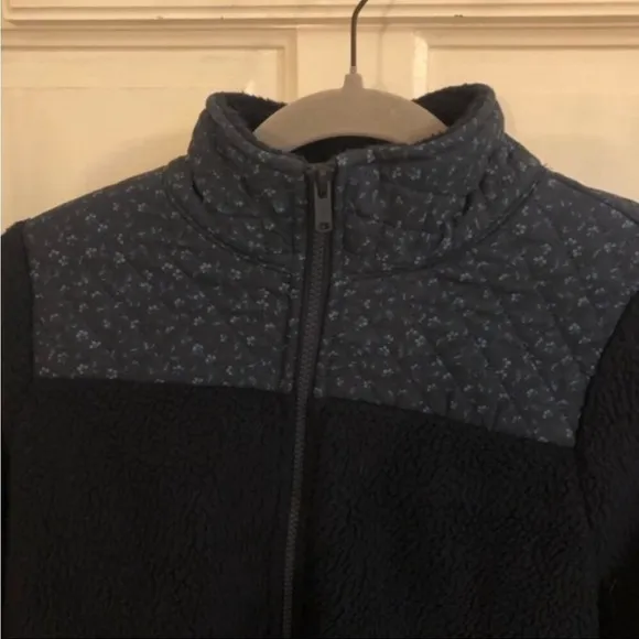 Madewell (Re)Sourced Sherpa Zip Front Jacket