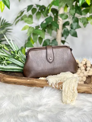 Maple Crossbody Purse in Chocolate
