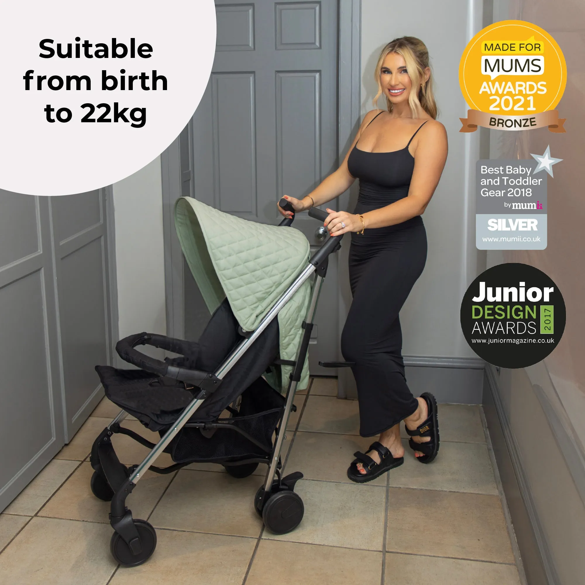 MB51 Stroller - Sage Green
