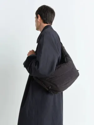 Medium Soft Game Bag in Dark Chocolate Nylon Canvas