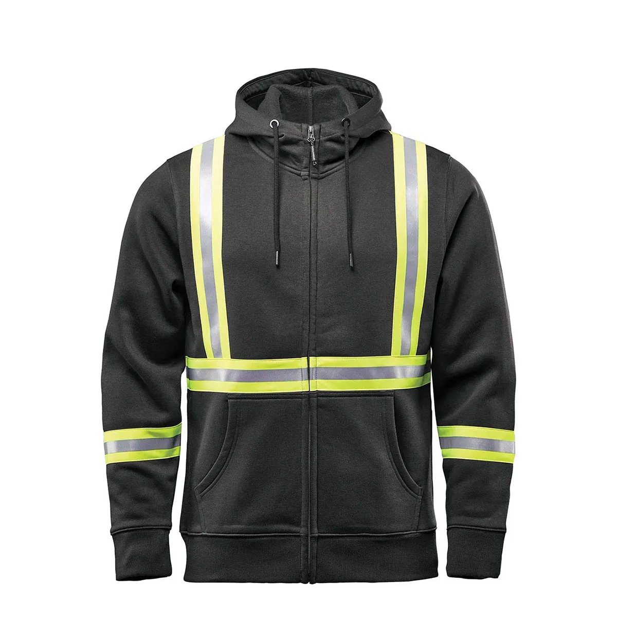 Men's Omega Reflective Zip Hoody - CFZ-5R