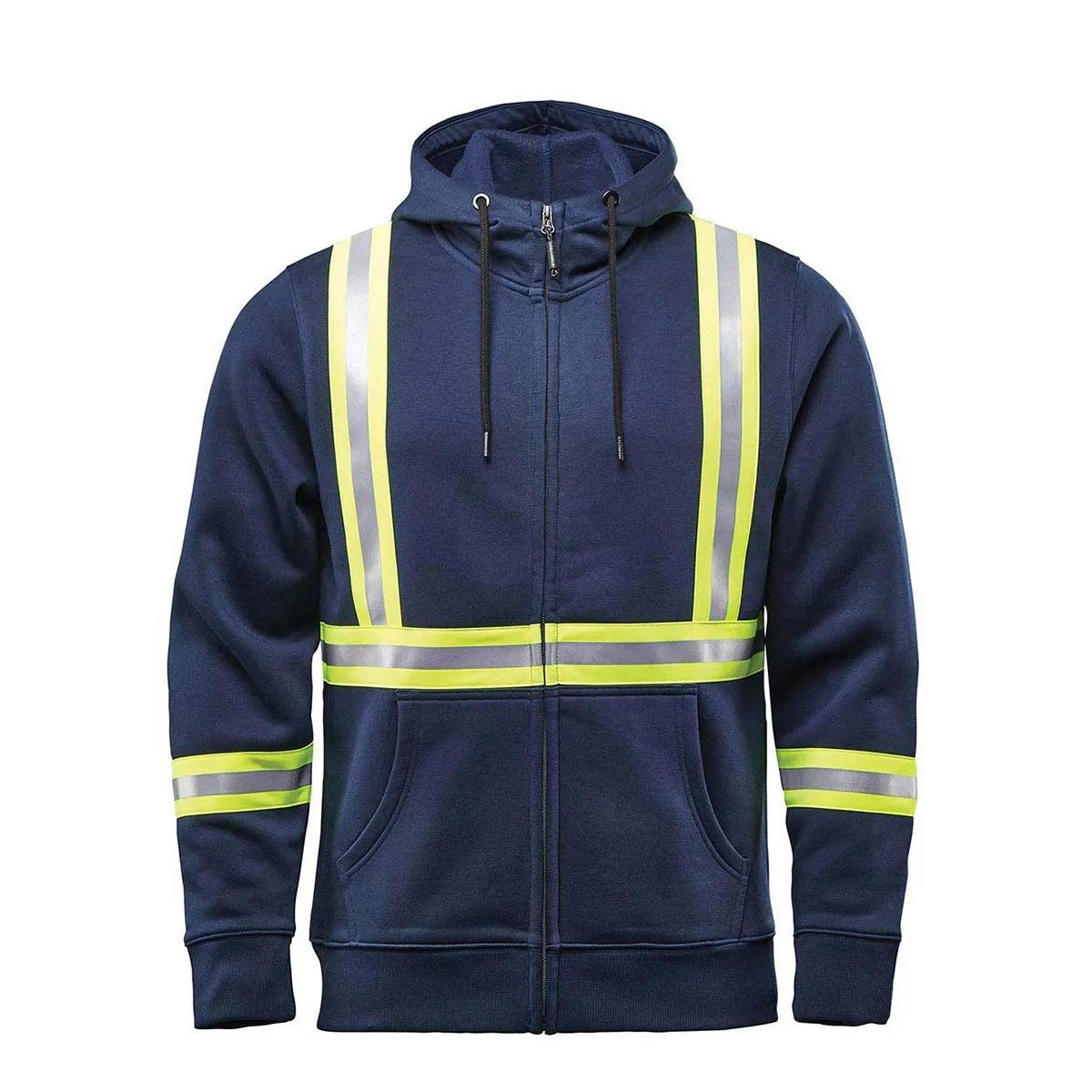 Men's Omega Reflective Zip Hoody - CFZ-5R