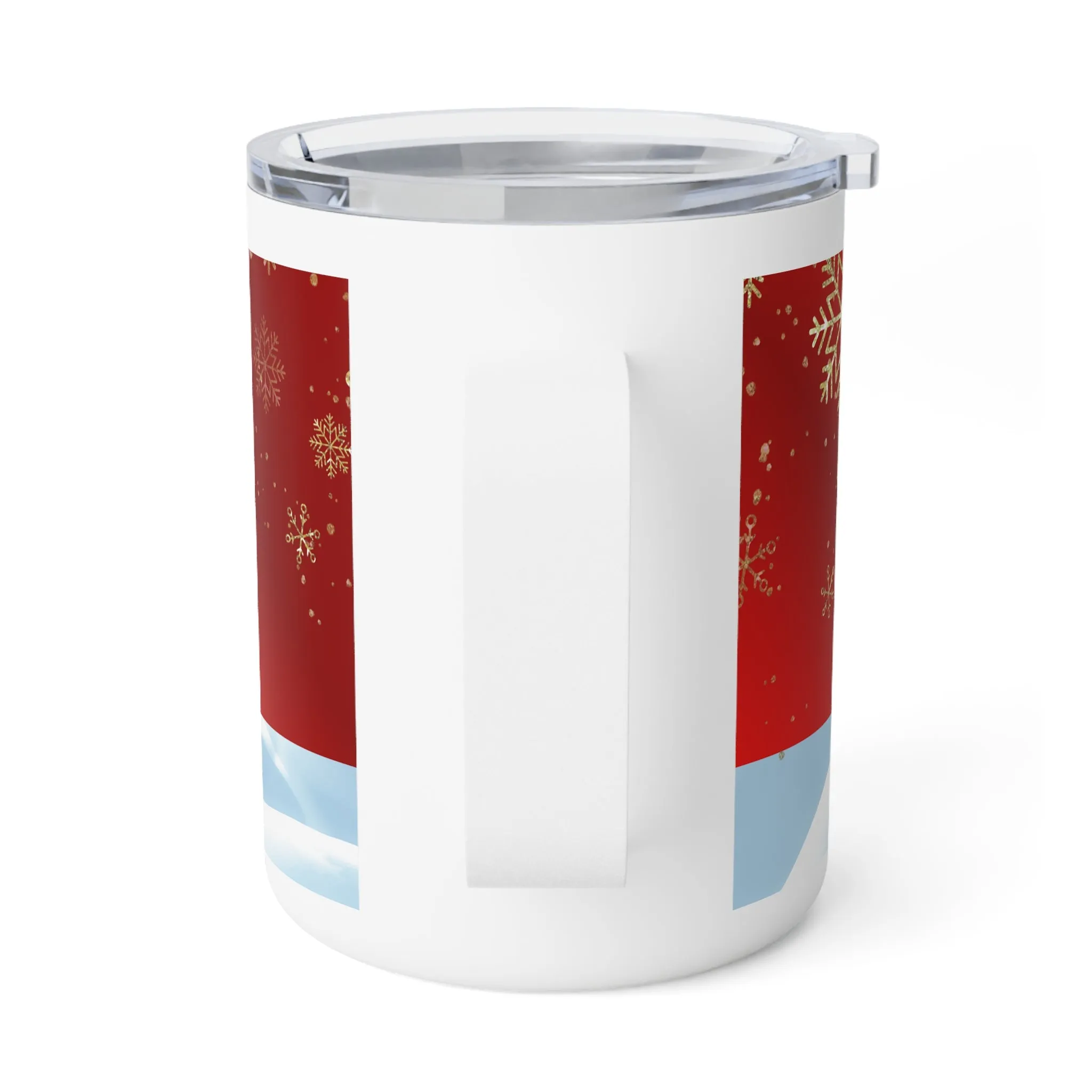 Merry Christmas Insulated Coffee Mug, 10oz