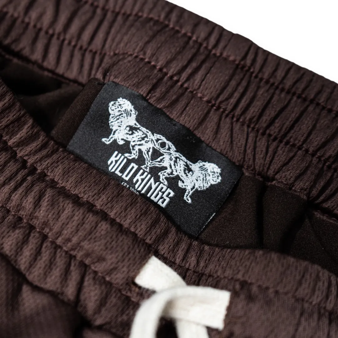 Mesh Liner Shorts (Chocolate Brown)