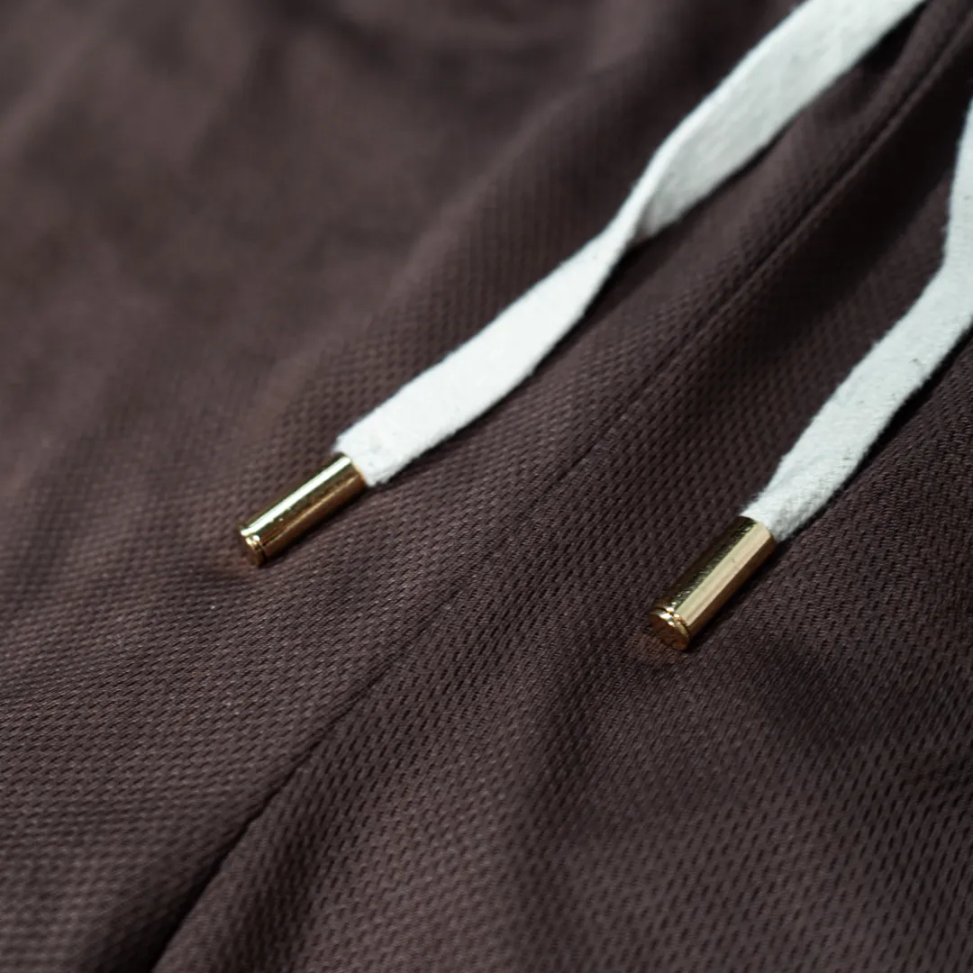Mesh Liner Shorts (Chocolate Brown)