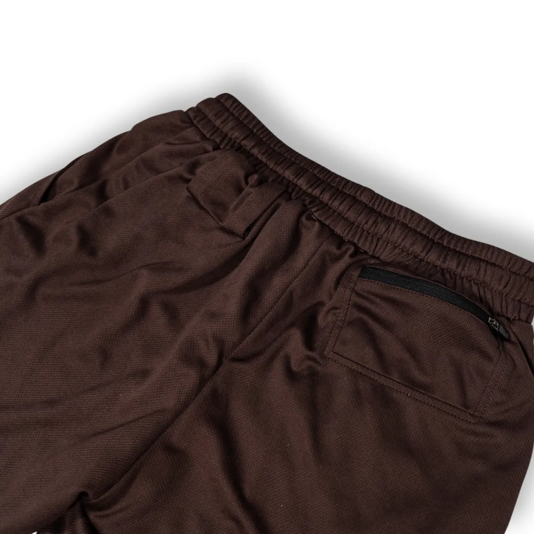 Mesh Liner Shorts (Chocolate Brown)