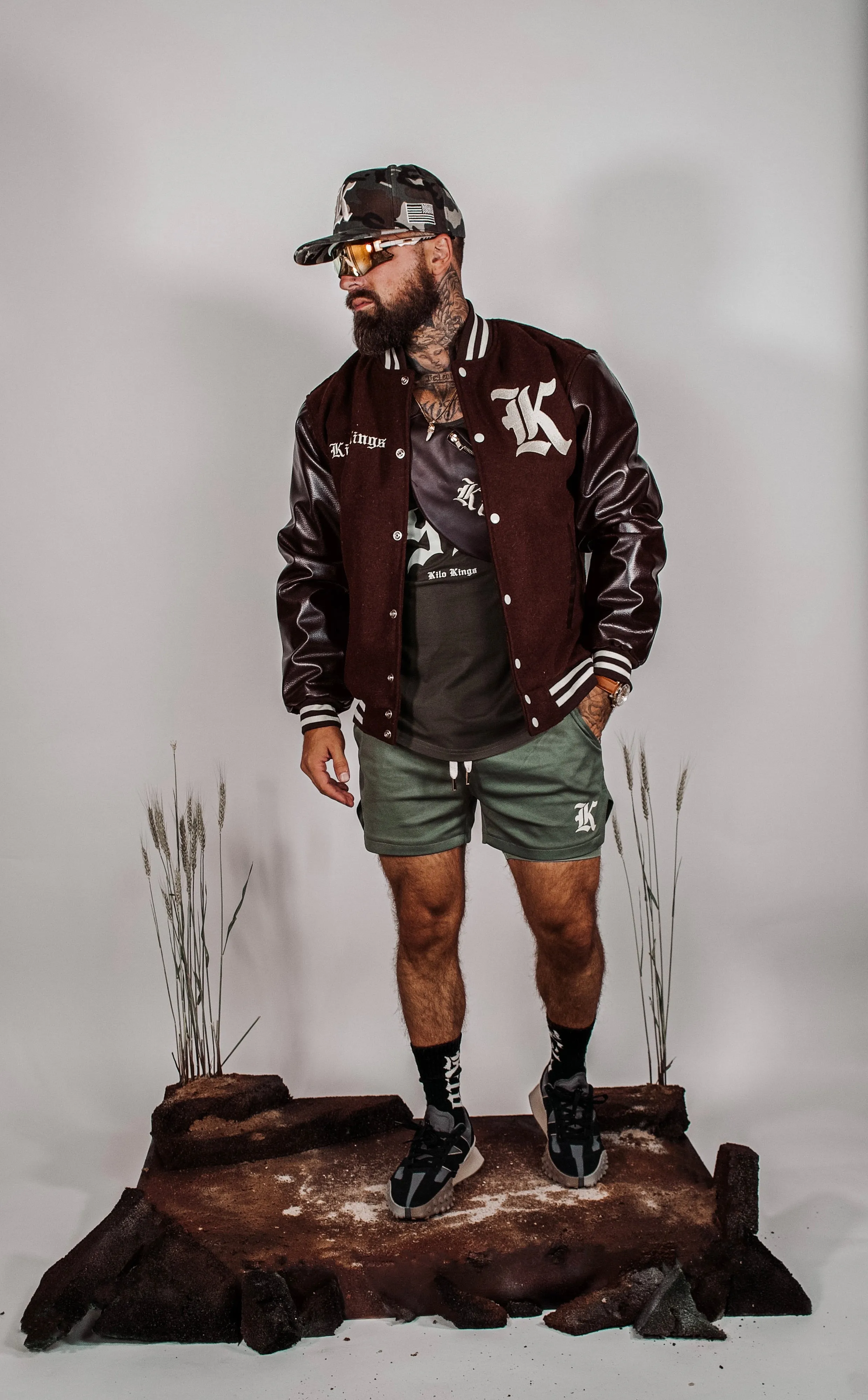Mesh Liner Shorts (Sage Green)