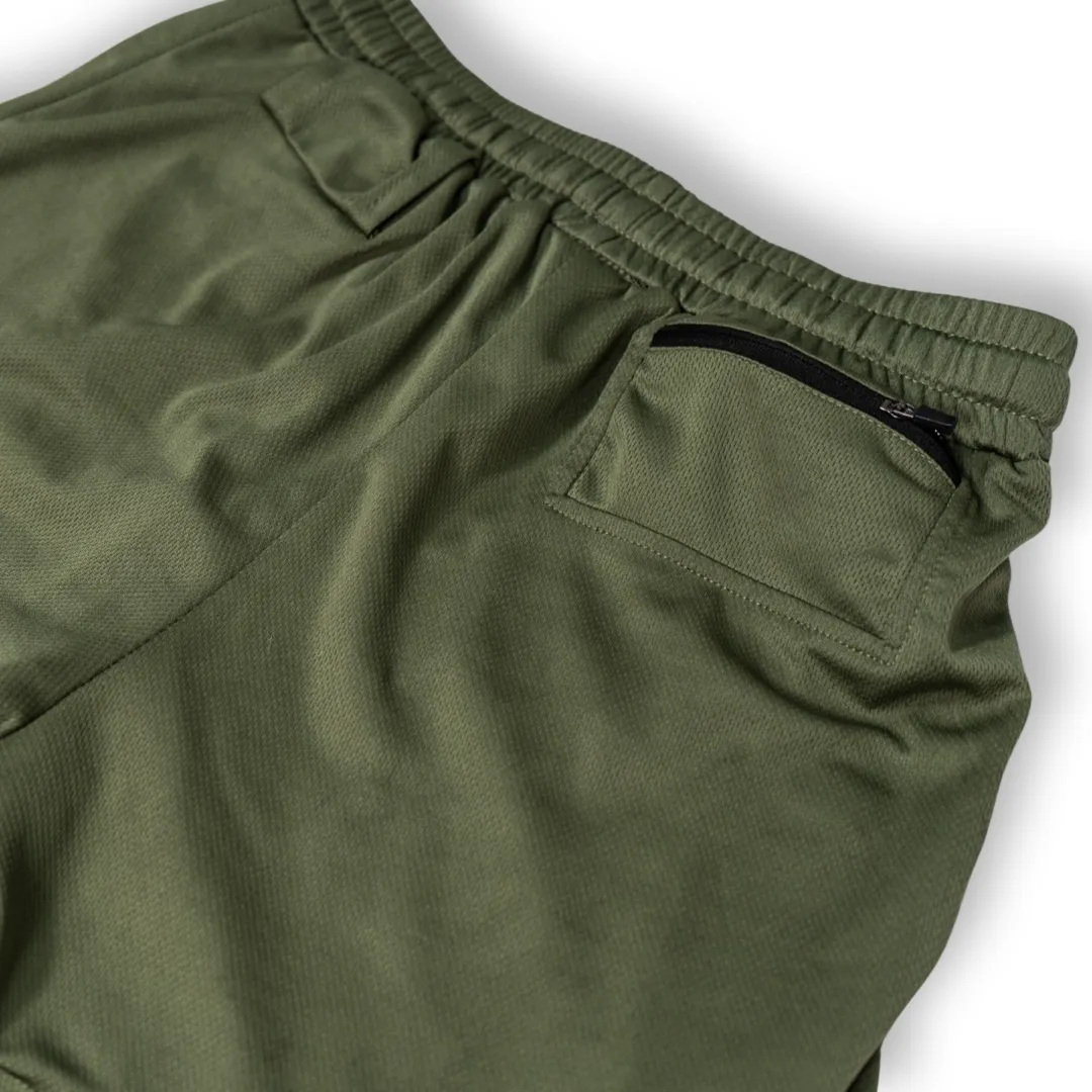 Mesh Liner Shorts (Sage Green)