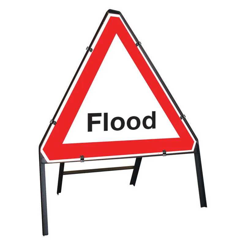 Metal Road Sign Flood