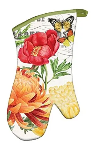 Michel Design Works Morning Blossoms Oven Mitt