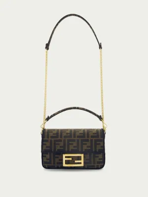Mini Baguette Jacquard bag
