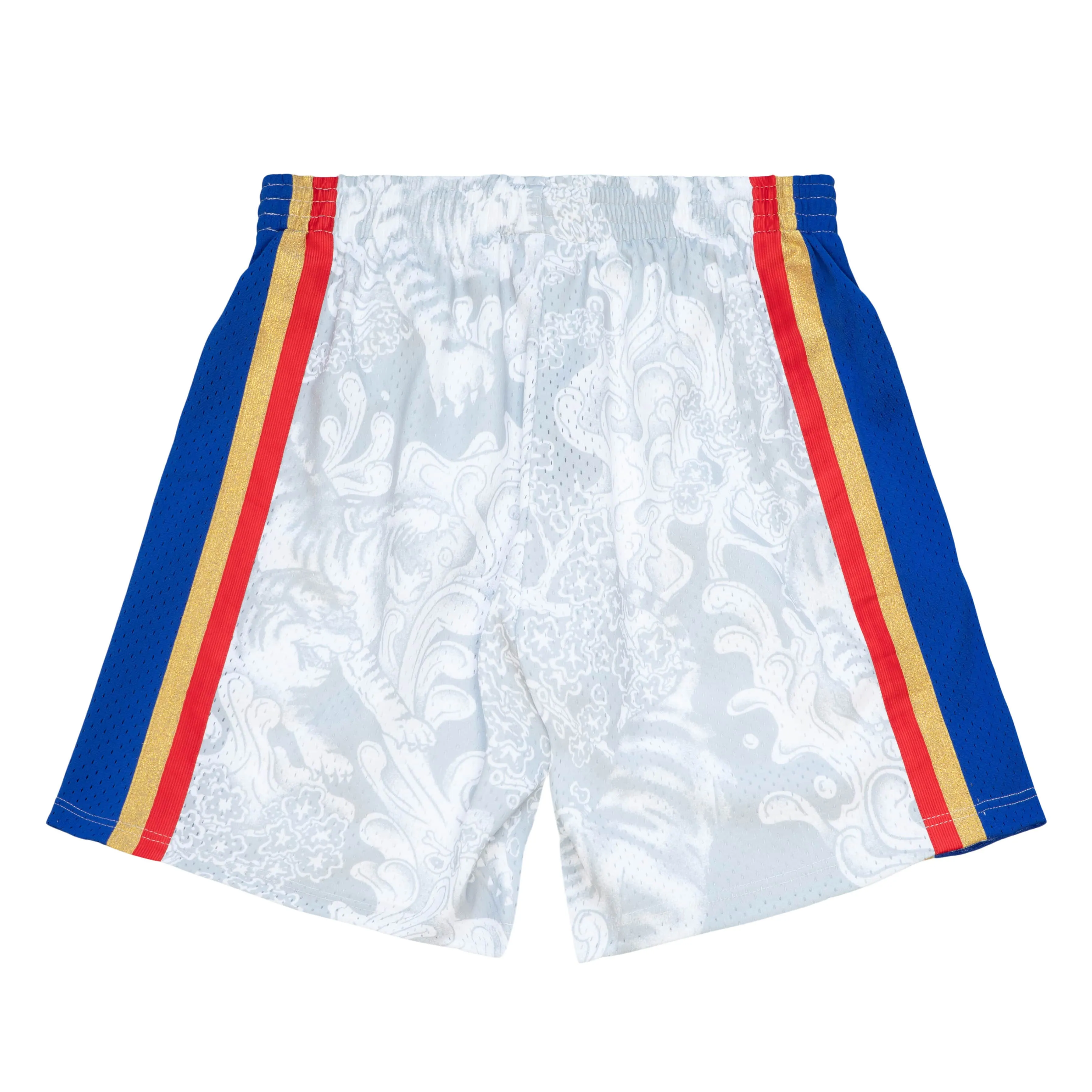 Mitchell & Ness Men NBA Philadelphia 76ers CNY 4.0 Swingman Short White PFSW1249P7696W