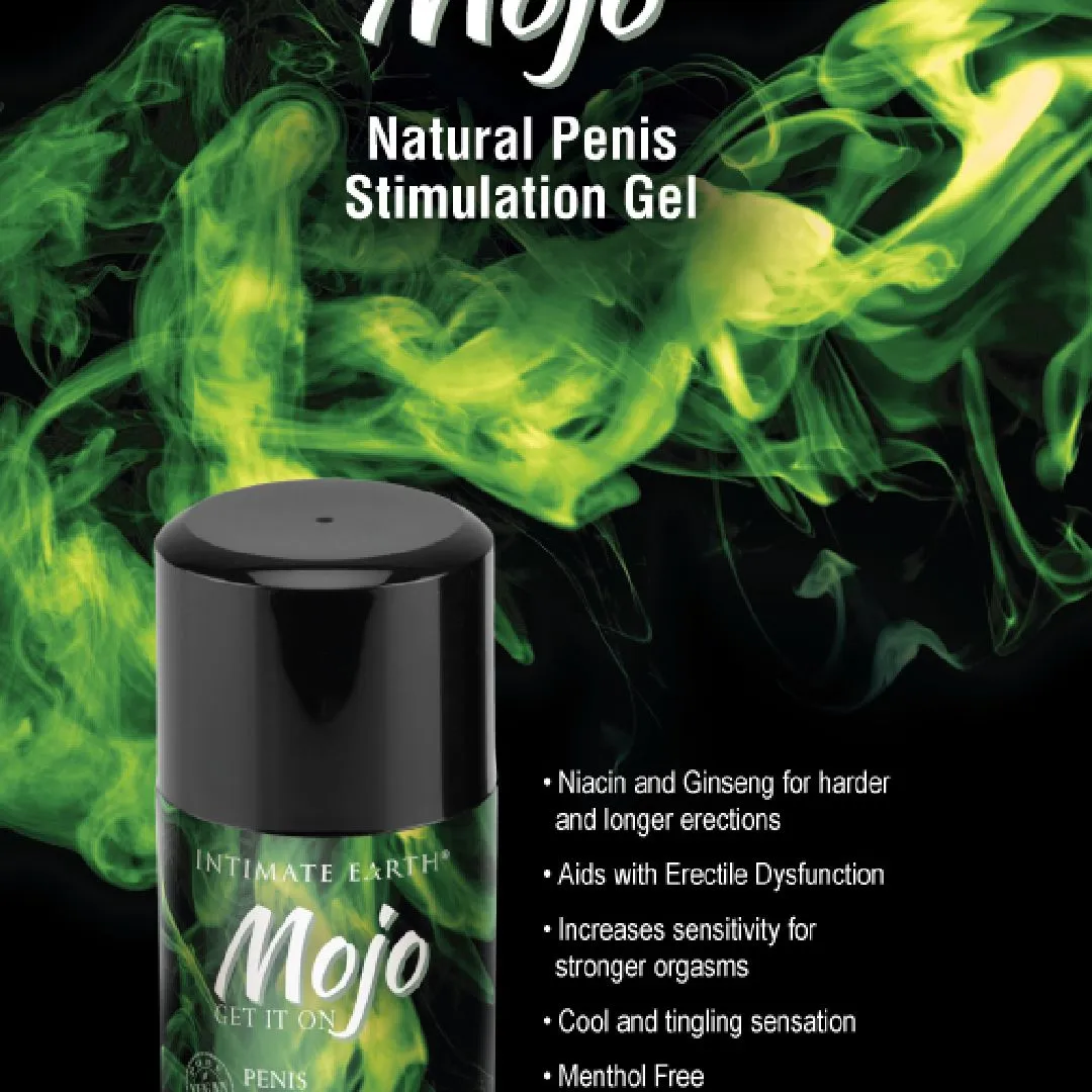 Mojo Penis Stimulating Gel with Niacin & Ginseng 1 oz
