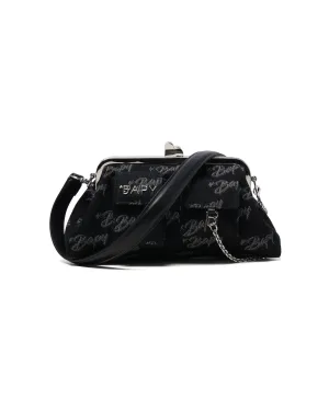 Monogram clasp bag