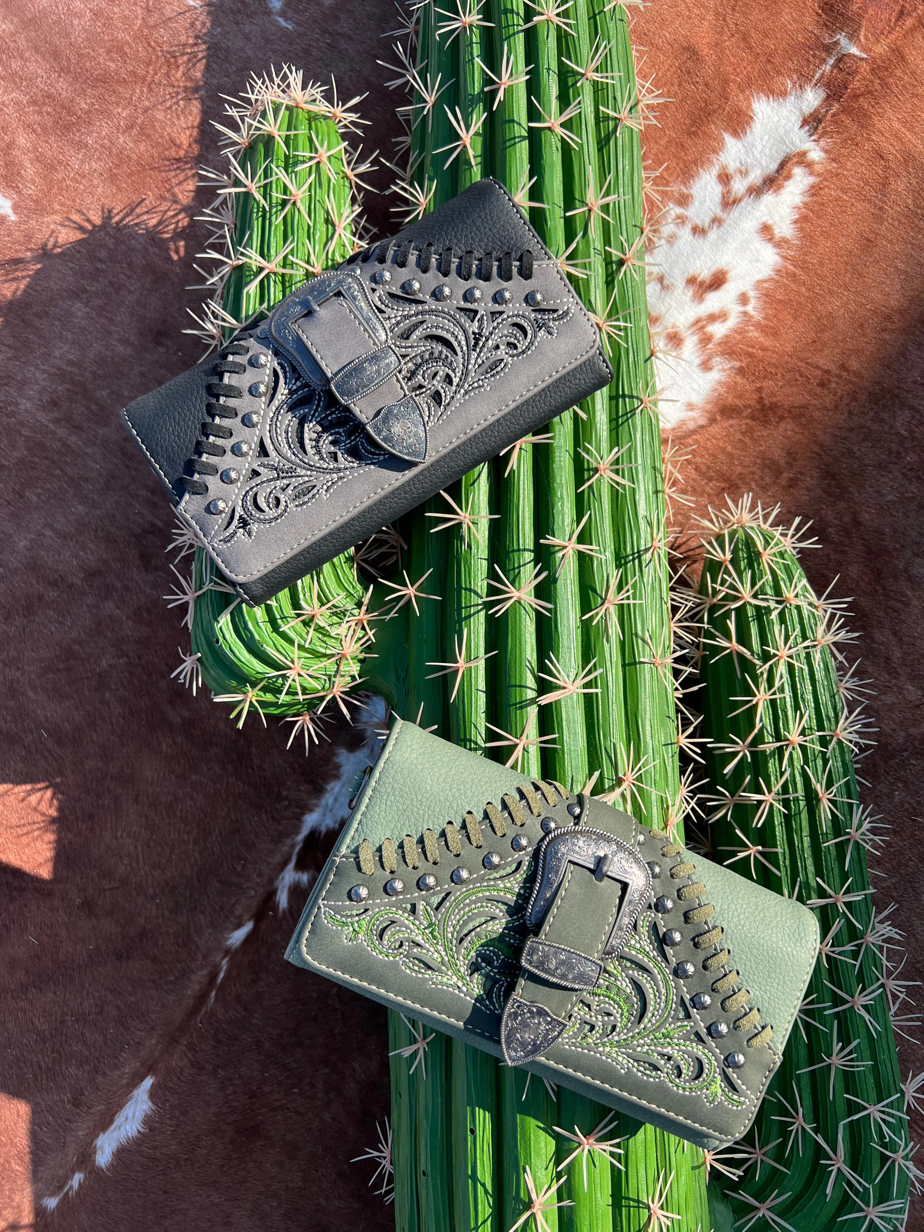 Montana West Buckle Wallets