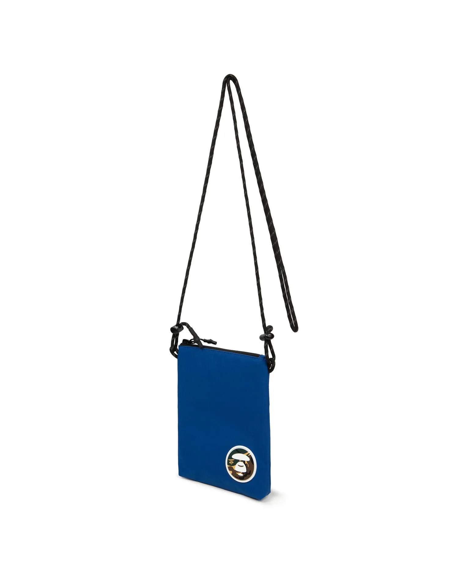 Moonface patch crossbody pouch