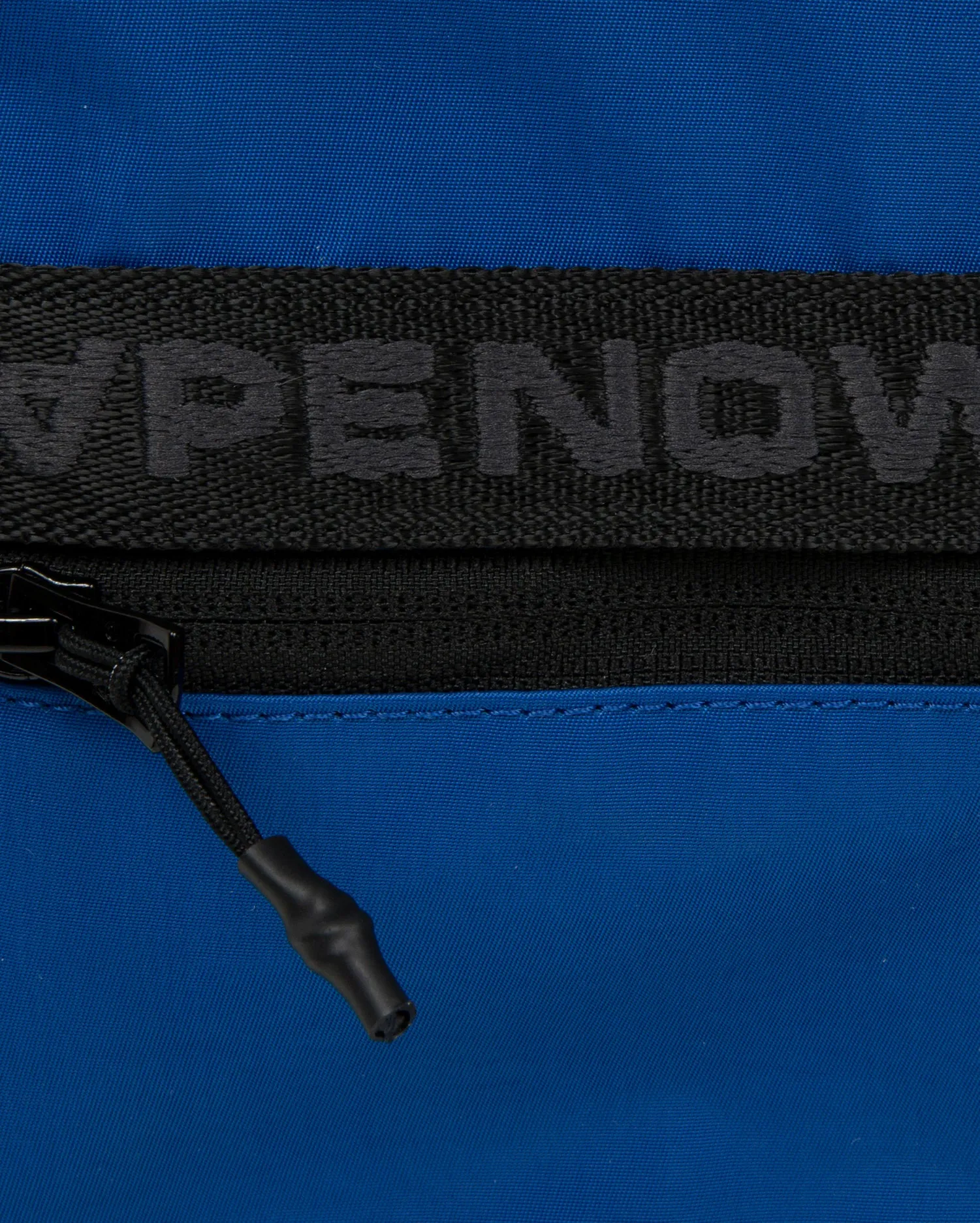 Moonface patch crossbody pouch