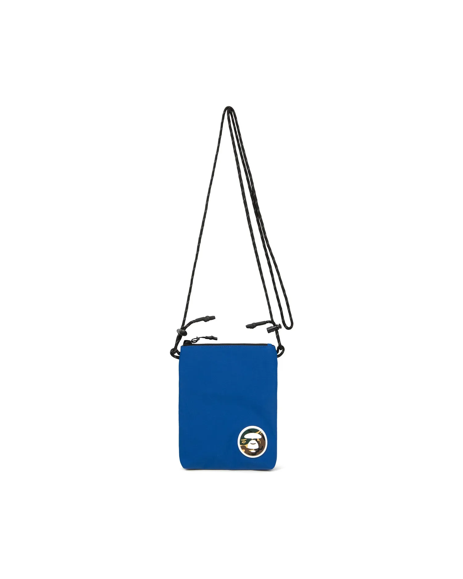 Moonface patch crossbody pouch