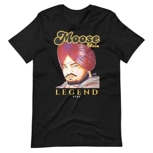 Moose Wala Legend - Black Tee