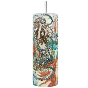Mountains & Mermaids Tribe Insulated Tumbler