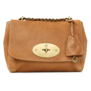 Mulberry Oak Glossy Goatskin Small Lily Flap