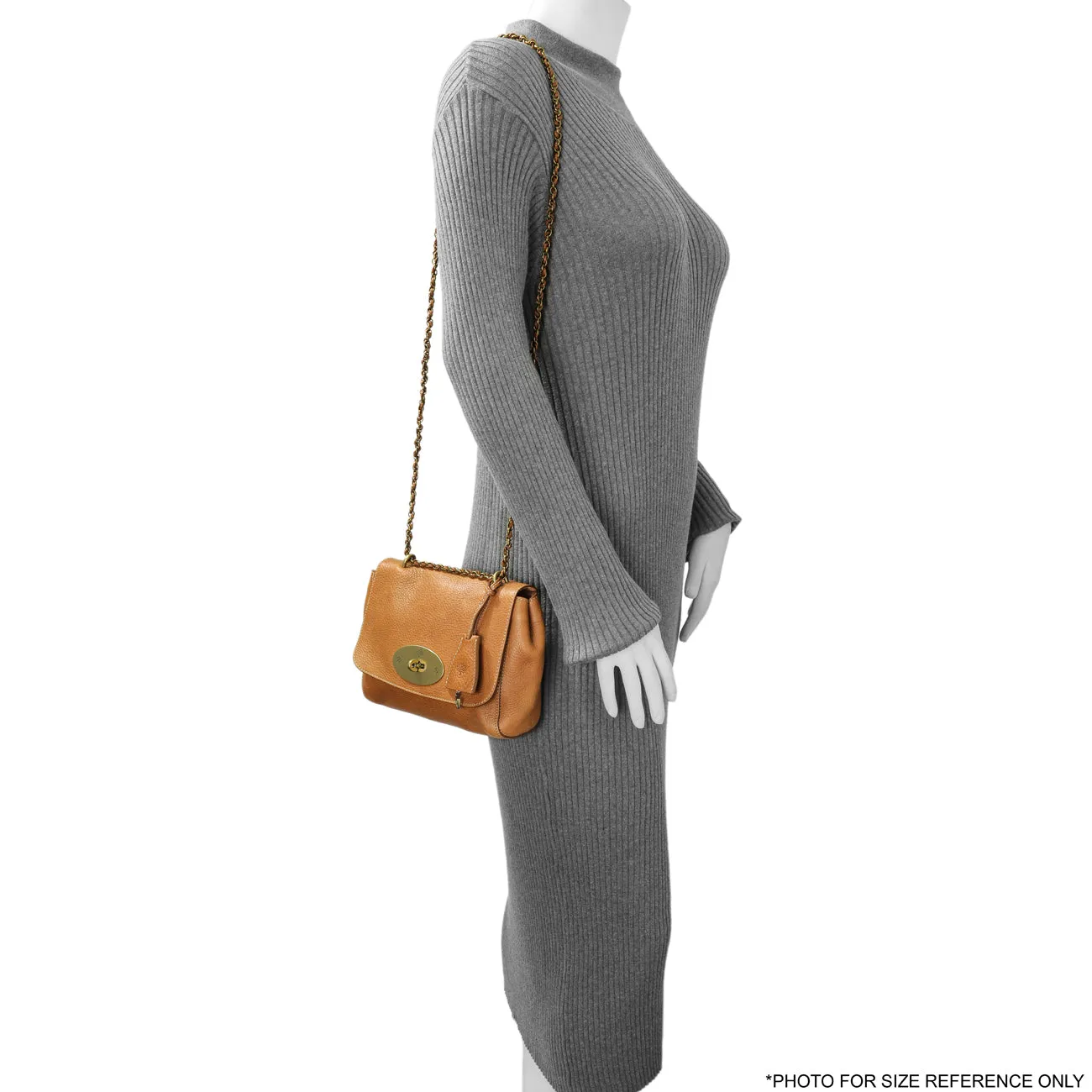 Mulberry Oak Glossy Goatskin Small Lily Flap