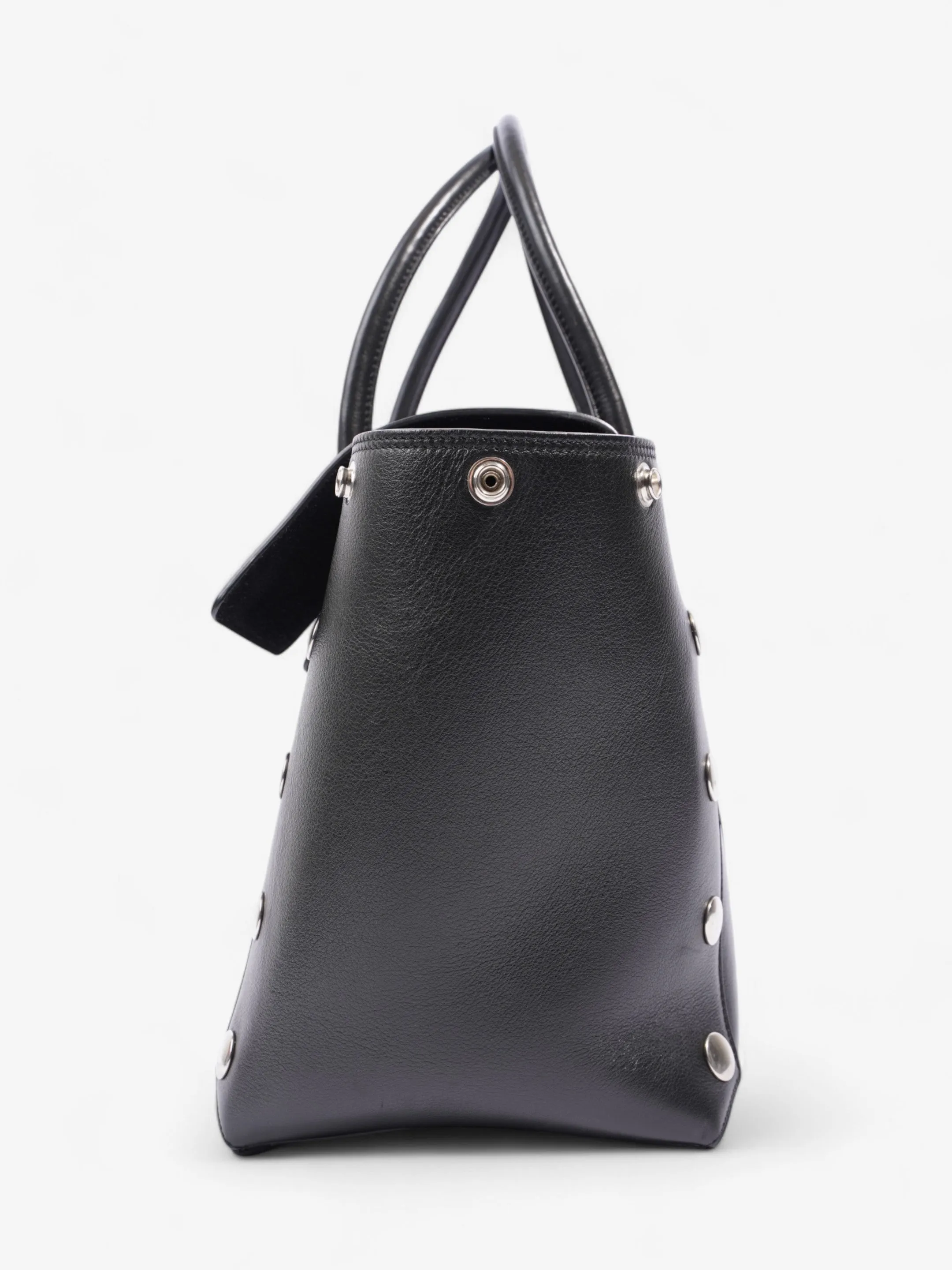 Mulberry Studded Bayswater Black Calfskin Leather