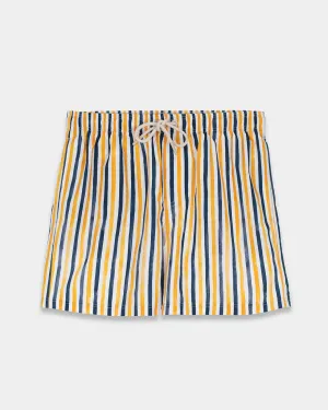 Multicolor Wave Swim Shorts