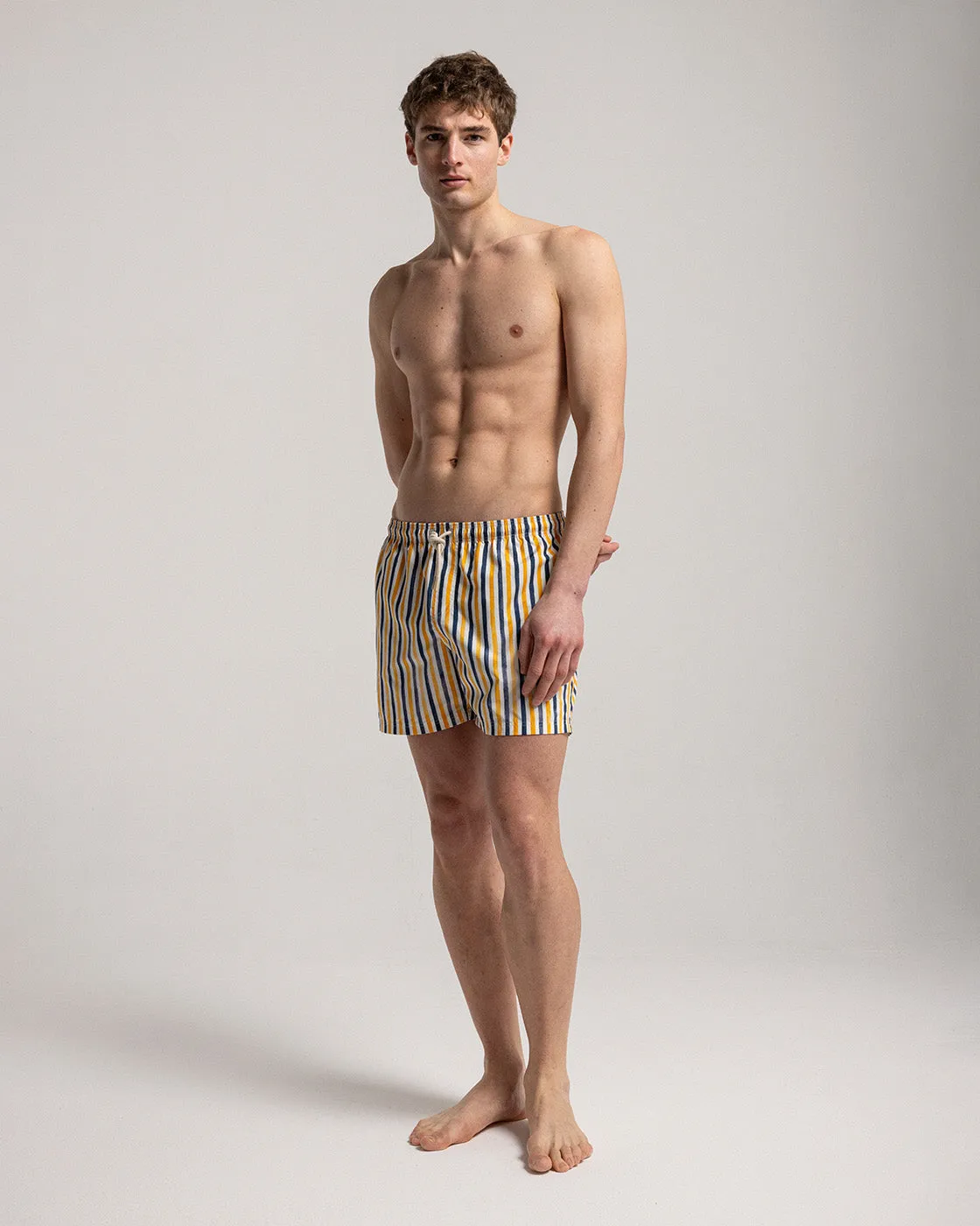 Multicolor Wave Swim Shorts