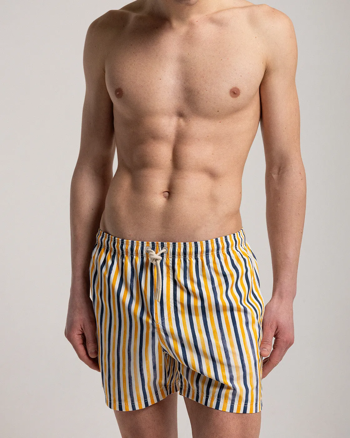 Multicolor Wave Swim Shorts