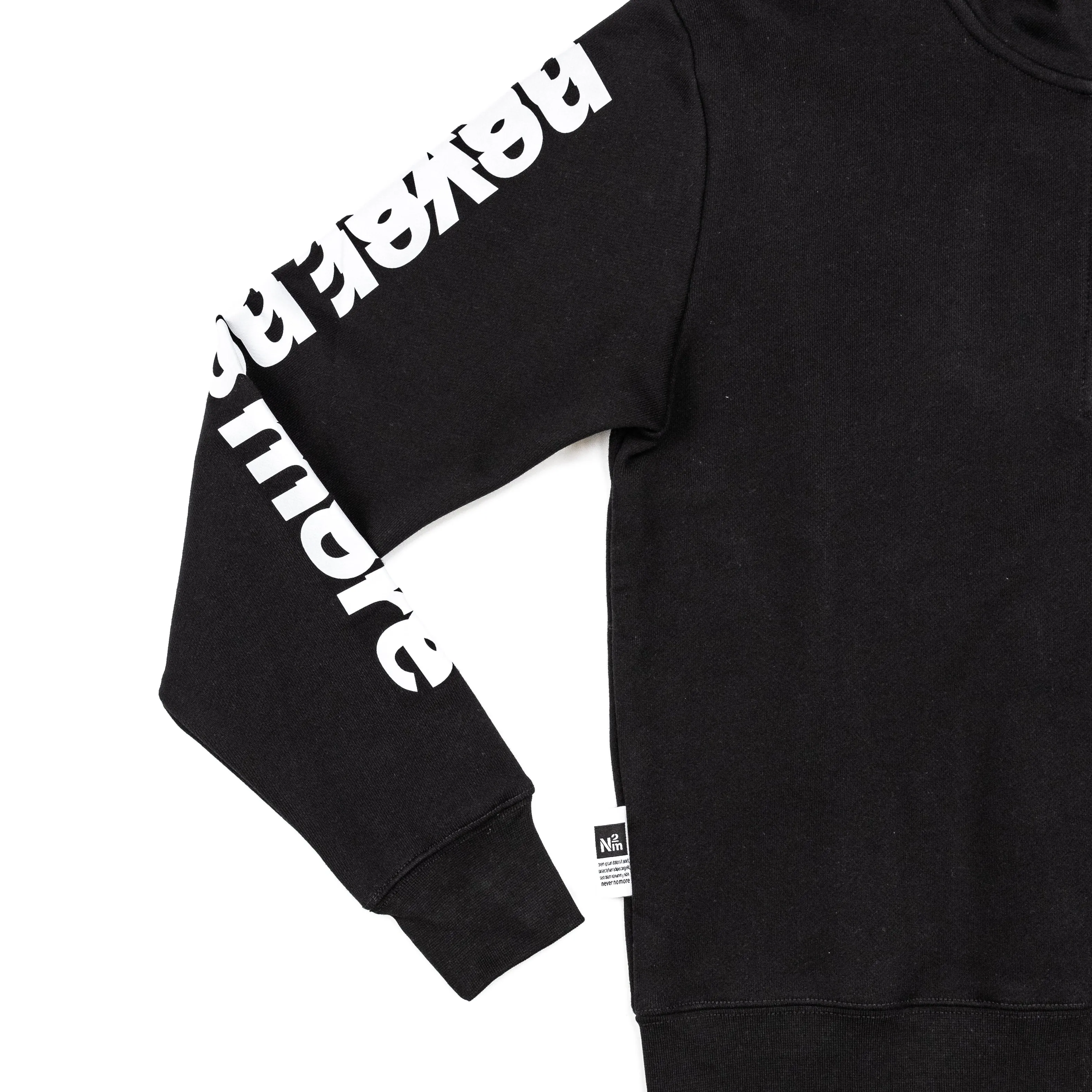 N2M Quarter Zip Crew, Black/Reflective