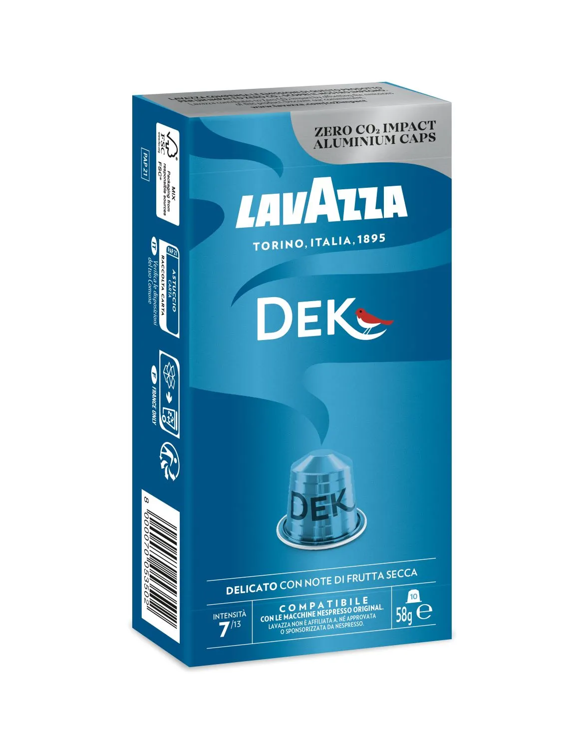 Nespresso Compatible Lavazza Dek 50 Coffee Capsules